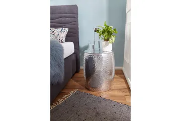 Delage Sidobord 42 cm - Silver - Möbler - Vardagsrum - Soffbord & vardagsrumsbord - Sidobord & lampbord