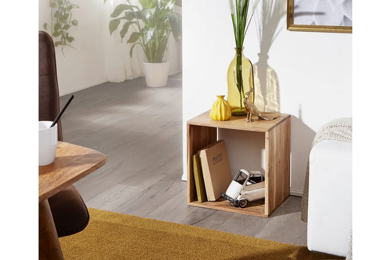 Dellett Sidobord 44 cm - Trä/natur - Möbler - Vardagsrum - Soffbord & vardagsrumsbord - Sidobord & lampbord