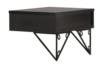 Depay Sidobord 41 cm - Svart - Möbler - Vardagsrum - Soffbord & vardagsrumsbord - Sidobord & lampbord
