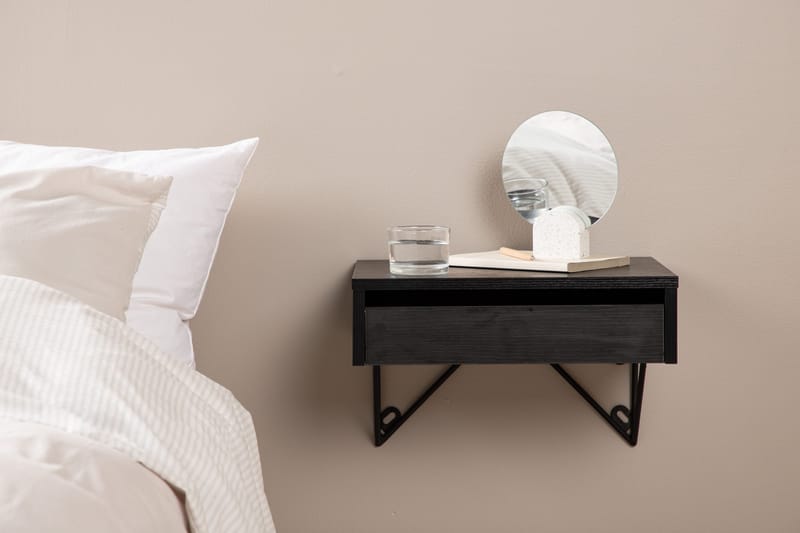 Depay Sidobord 41 cm - Svart - Möbler - Vardagsrum - Soffbord & vardagsrumsbord - Sidobord & lampbord