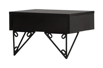 Depay Sidobord 41 cm - Svart - Möbler - Vardagsrum - Soffbord & vardagsrumsbord - Sidobord & lampbord