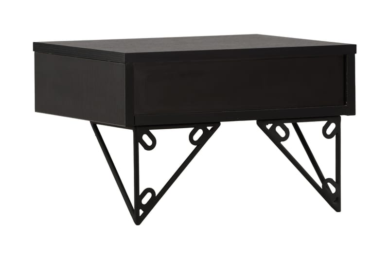 Depay Sidobord 41 cm - Svart - Möbler - Vardagsrum - Soffbord & vardagsrumsbord - Sidobord & lampbord