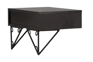 Depay Sidobord 41 cm - Svart - Möbler - Vardagsrum - Soffbord & vardagsrumsbord - Sidobord & lampbord