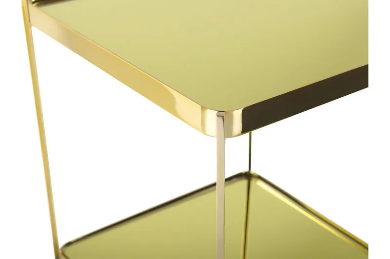 Dinari Sidobord - Guld - Möbler - Vardagsrum - Soffbord & vardagsrumsbord - Sidobord & lampbord