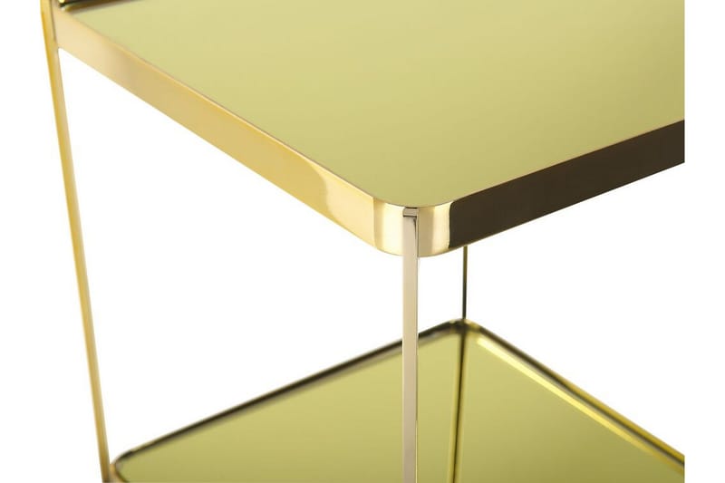Dinari Sidobord - Guld - Möbler - Vardagsrum - Soffbord & vardagsrumsbord - Sidobord & lampbord