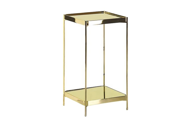 Dinari Sidobord - Guld - Möbler - Vardagsrum - Soffbord & vardagsrumsbord - Sidobord & lampbord