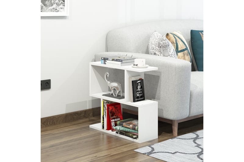 Elegancia Sidobord - Vit - Möbler - Vardagsrum - Soffbord & vardagsrumsbord - Sidobord & lampbord