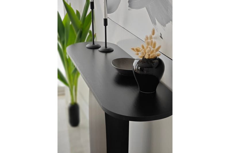Ellittica Byrå - Antracit - Möbler - Vardagsrum - Soffbord & vardagsrumsbord - Sidobord & lampbord - Piedestal & pelarbord
