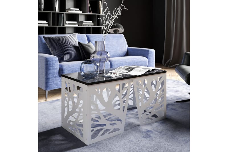 ENBACKA Sidobord Vit - Möbler - Vardagsrum - Soffbord & vardagsrumsbord - Sidobord & lampbord