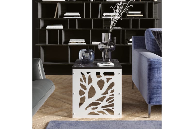 ENBACKA Sidobord Vit - Möbler - Vardagsrum - Soffbord & vardagsrumsbord - Sidobord & lampbord