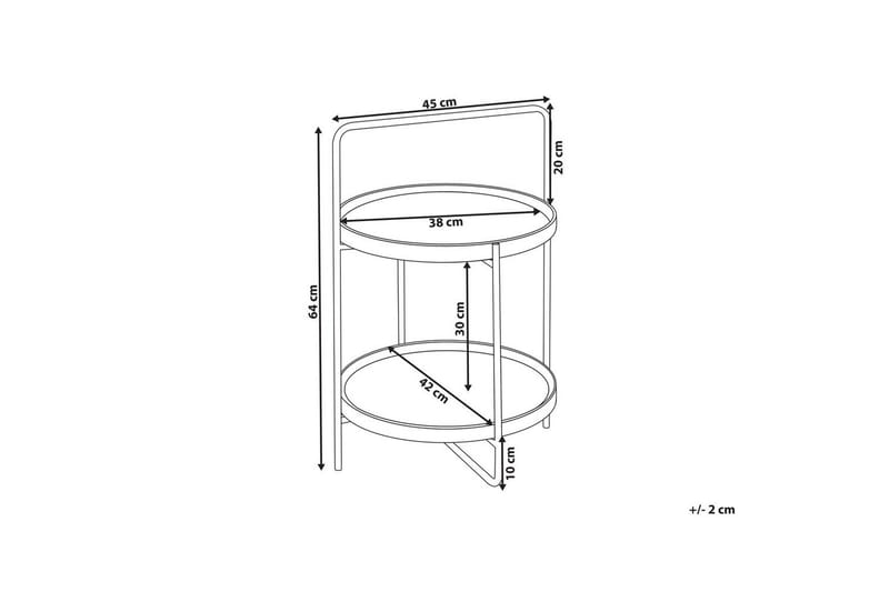 Sidobord Evart - Möbler - Vardagsrum - Soffbord & vardagsrumsbord - Brickbord