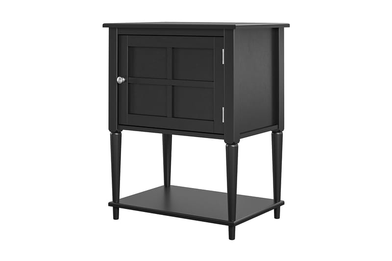 Fairmont Sidobord 56 cm Svart - Dorel Home - Möbler - Vardagsrum - Soffbord & vardagsrumsbord - Sidobord & lampbord