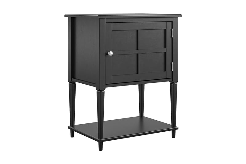 Fairmont Sidobord 56 cm Svart - Dorel Home - Möbler - Vardagsrum - Soffbord & vardagsrumsbord - Sidobord & lampbord