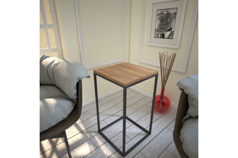 Falan Sidobord 35 cm - Brun - Möbler - Vardagsrum - Soffbord & vardagsrumsbord - Sidobord & lampbord