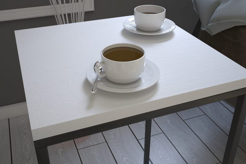 Falan Sidobord 35 cm - Vit - Möbler - Vardagsrum - Soffbord & vardagsrumsbord - Sidobord & lampbord