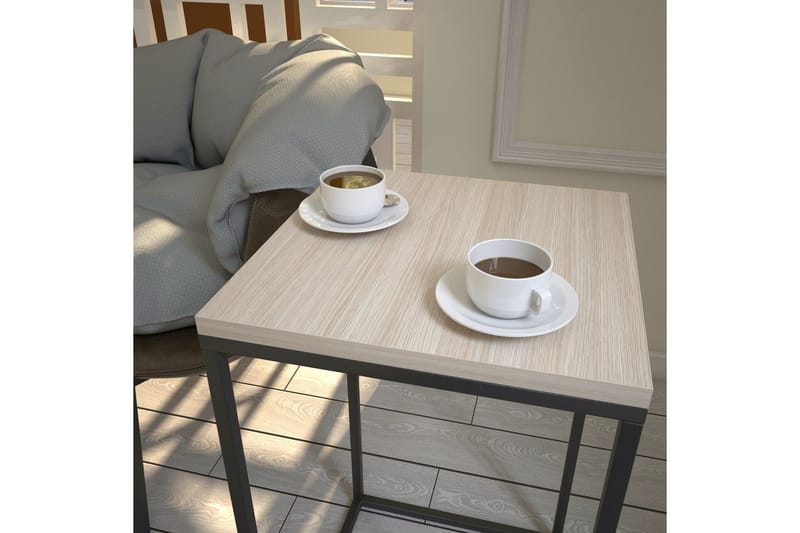 Falan Sidobord 35 cm - Vit - Möbler - Vardagsrum - Soffbord & vardagsrumsbord - Sidobord & lampbord