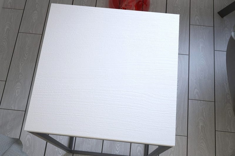 Falan Sidobord 35 cm - Vit - Möbler - Vardagsrum - Soffbord & vardagsrumsbord - Sidobord & lampbord