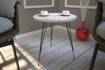 Falan Sidobord 40 cm - Vit - Möbler - Vardagsrum - Soffbord & vardagsrumsbord - Sidobord & lampbord