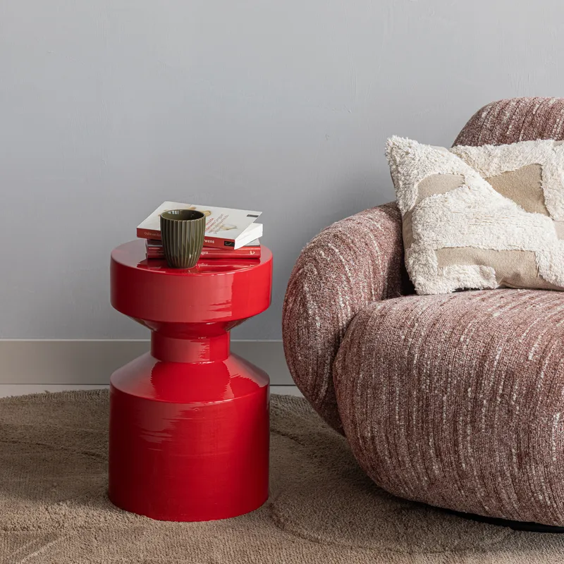 Sidobord Ferry 30 cm, Röd