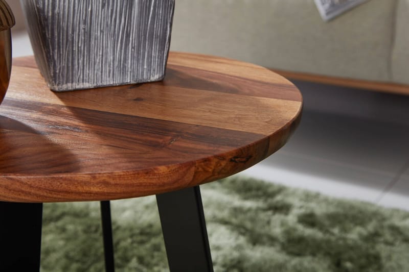 Fissure Sidobord 35 cm - Trä/natur - Möbler - Vardagsrum - Soffbord & vardagsrumsbord - Sidobord & lampbord