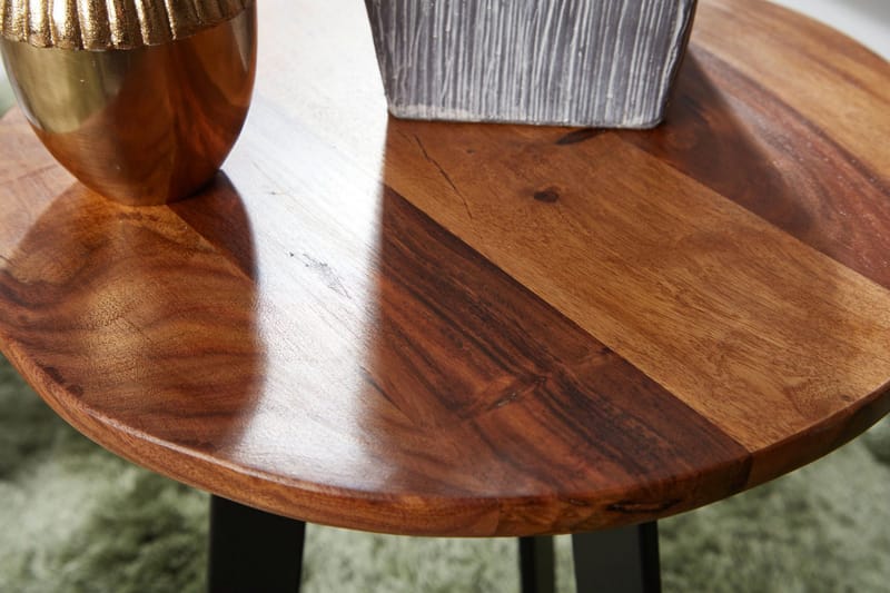 Fissure Sidobord 35 cm - Trä/natur - Möbler - Vardagsrum - Soffbord & vardagsrumsbord - Sidobord & lampbord