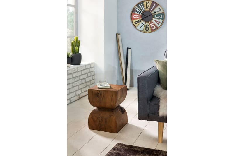 Florena Sidobord 30 cm - Trä/natur - Möbler - Vardagsrum - Soffbord & vardagsrumsbord - Sidobord & lampbord