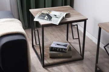 Forres Sidobord 56 cm - Trä/Natur - Möbler - Vardagsrum - Soffbord & vardagsrumsbord - Sidobord & lampbord