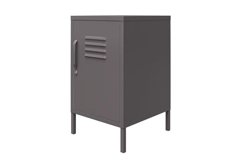 Franklin Sidobord 38x40 cm Grå - Dorel Home - Möbler - Vardagsrum - Soffbord & vardagsrumsbord - Sidobord & lampbord