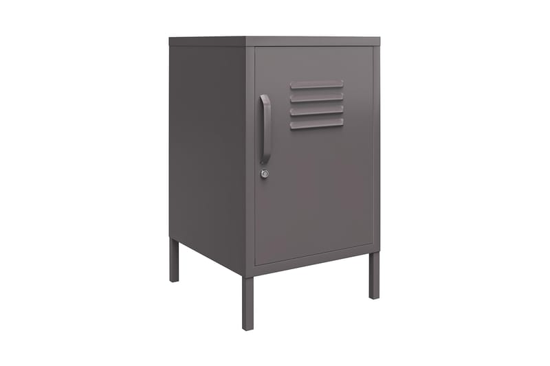 Franklin Sidobord 38x40 cm Grå - Dorel Home - Möbler - Vardagsrum - Soffbord & vardagsrumsbord - Sidobord & lampbord