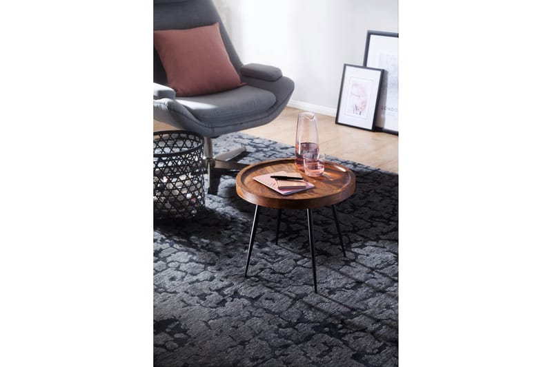 Gallelli Sidobord 46 cm - Trä/natur - Möbler - Vardagsrum - Soffbord & vardagsrumsbord - Sidobord & lampbord