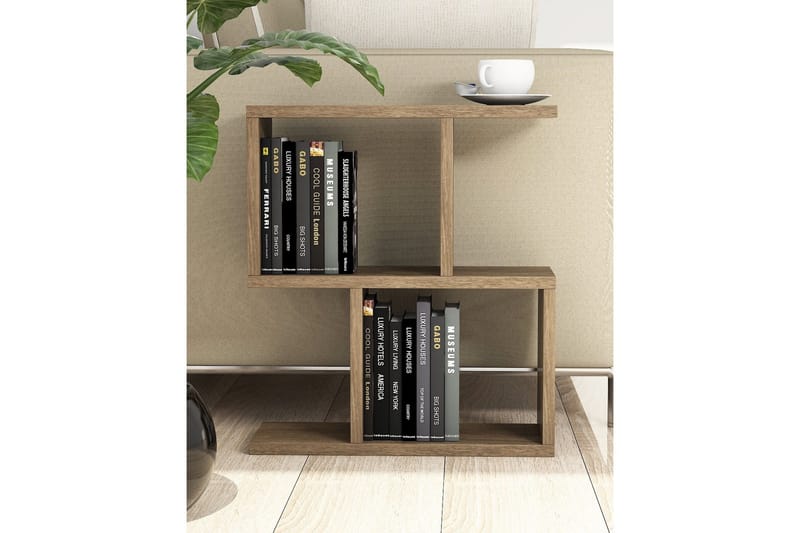 Gersby Sidobord 45 cm - Brun - Möbler - Vardagsrum - Soffbord & vardagsrumsbord - Sidobord & lampbord