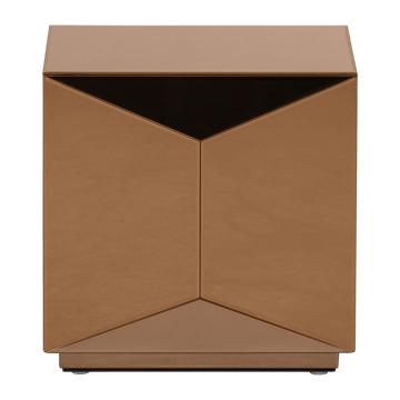 Sidobord Glintz 40 cm - Brun - Möbler - Vardagsrum - Soffbord & vardagsrumsbord - Brickbord