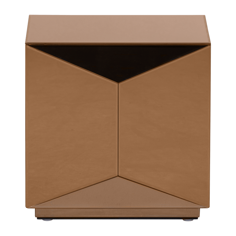 Sidobord Glintz 40 cm - Brun - Möbler - Vardagsrum - Soffbord & vardagsrumsbord - Brickbord