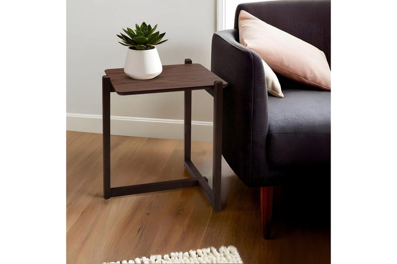 Sidobord Harven Valnöt - Mörkbrun - Möbler - Vardagsrum - Soffbord & vardagsrumsbord - Brickbord