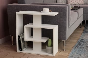 Homitis Sidobord Labyrint - Vit - Möbler - Vardagsrum - Soffbord & vardagsrumsbord - Sidobord & lampbord