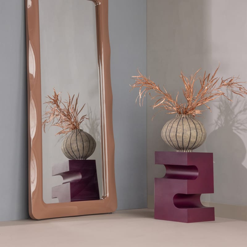 Sidobord Jessa 30 cm - Lila/Brun - Möbler - Vardagsrum - Soffbord & vardagsrumsbord - Brickbord