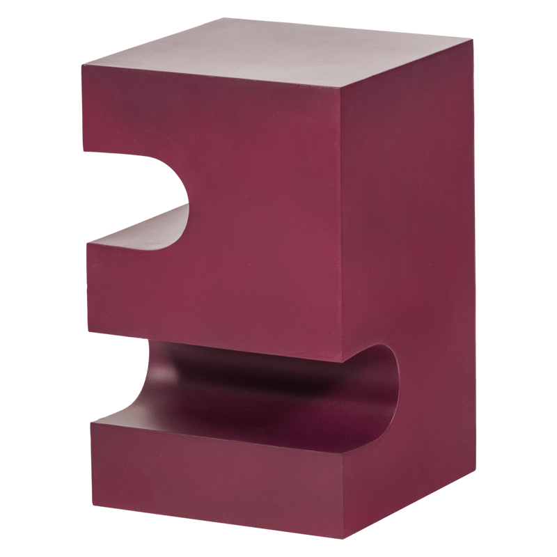 Sidobord Jessa 30 cm - Lila/Brun - Möbler - Vardagsrum - Soffbord & vardagsrumsbord - Brickbord