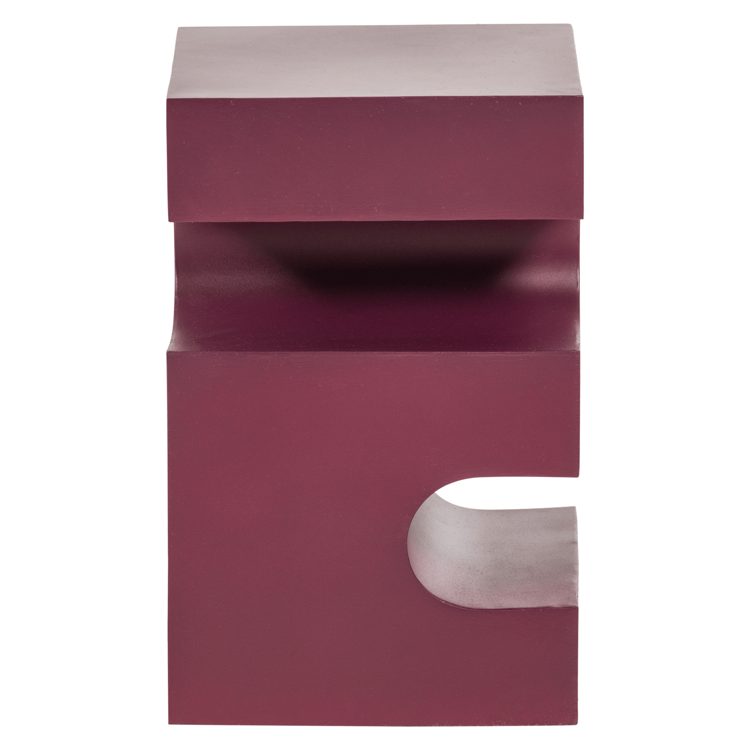 Sidobord Jessa 30 cm - Lila/Brun