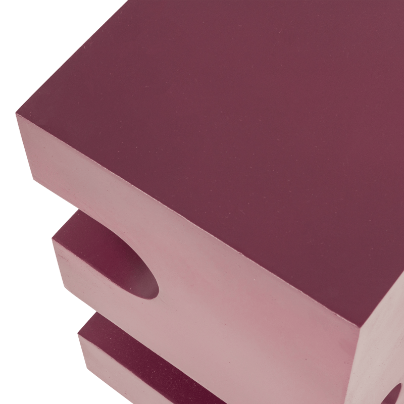 Sidobord Jessa 30 cm - Lila/Brun - Möbler - Vardagsrum - Soffbord & vardagsrumsbord - Brickbord