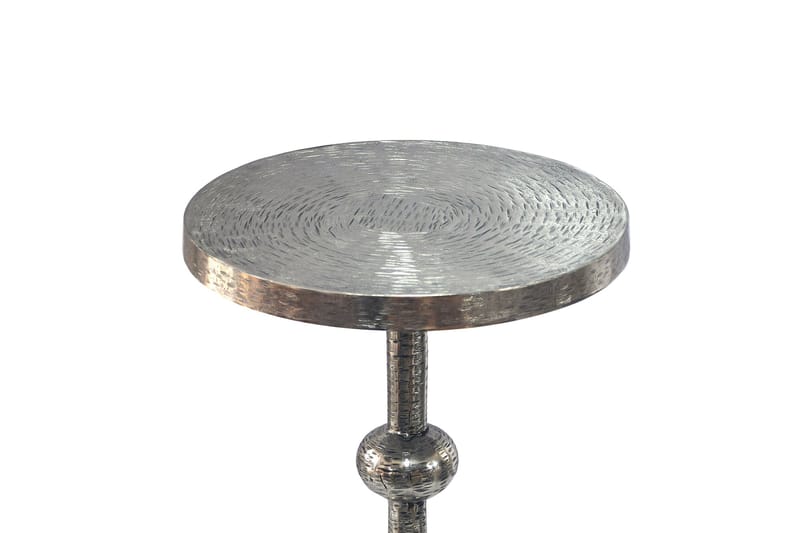 Junora Sidobord 30 cm Industriell stil - silverfärgad - Möbler - Vardagsrum - Soffbord & vardagsrumsbord - Sidobord & lampbord - Piedestal & pelarbord