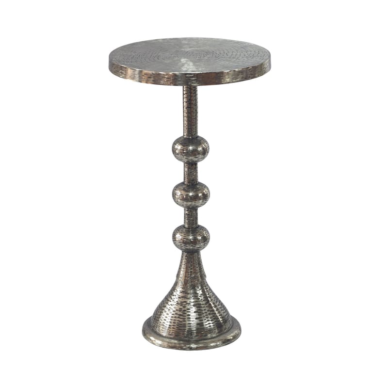 Junora Sidobord 30 cm Industriell stil - silverfärgad - Möbler - Vardagsrum - Soffbord & vardagsrumsbord - Sidobord & lampbord - Piedestal & pelarbord