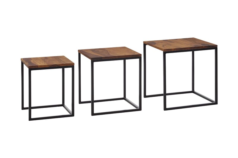KACHOUR Sidobord 40 cm Fyrkantig Natur - Möbler - Vardagsrum - Soffbord & vardagsrumsbord - Sidobord & lampbord