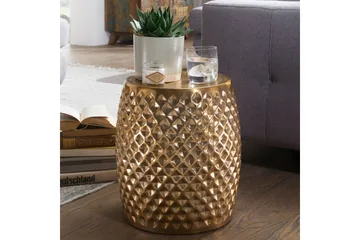 Kalilikane Sidobord 32 cm - Guld - Möbler - Vardagsrum - Soffbord & vardagsrumsbord - Sidobord & lampbord
