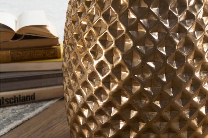 Kalilikane Sidobord 32 cm - Guld - Möbler - Vardagsrum - Soffbord & vardagsrumsbord - Sidobord & lampbord