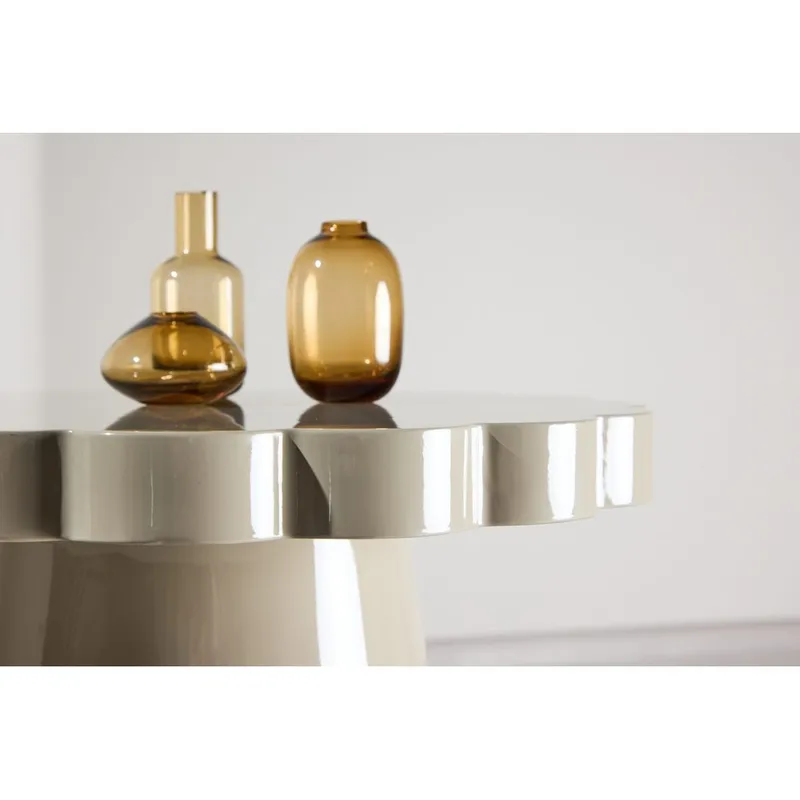 Sidobord Krull - Beige - Möbler - Vardagsrum - Soffbord & vardagsrumsbord - Sidobord & lampbord