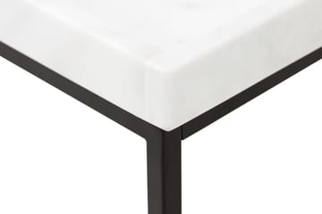 Kungshult Sidobord 60 cm - Vit/Svart - Möbler - Vardagsrum - Soffbord & vardagsrumsbord - Sidobord & lampbord