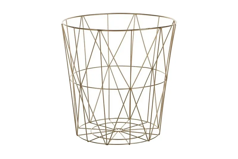 Lanark Sidobord 40 cm - Guld - Möbler - Vardagsrum - Soffbord & vardagsrumsbord - Sidobord & lampbord