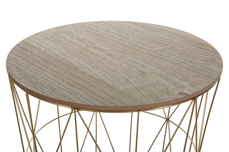 Lanark Sidobord 40 cm - Guld - Möbler - Vardagsrum - Soffbord & vardagsrumsbord - Sidobord & lampbord