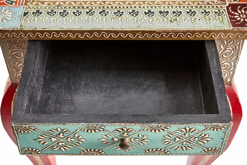 Lasarte Matbord 38 cm - Röd - Möbler - Vardagsrum - Soffbord & vardagsrumsbord - Sidobord & lampbord