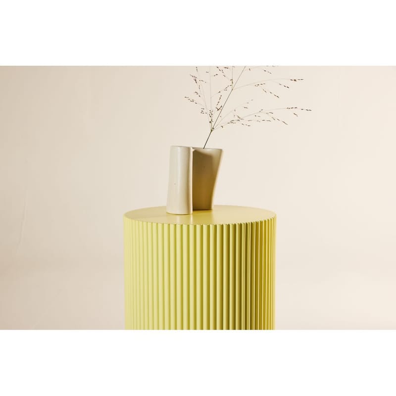 Sidobord Lenox - Gul - Möbler - Vardagsrum - Soffbord & vardagsrumsbord - Sidobord & lampbord